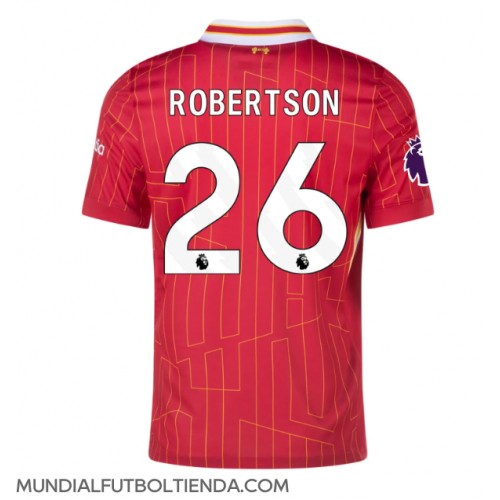 Camiseta Liverpool Andrew Robertson #26 Primera Equipación Replica 2024-25 mangas cortas